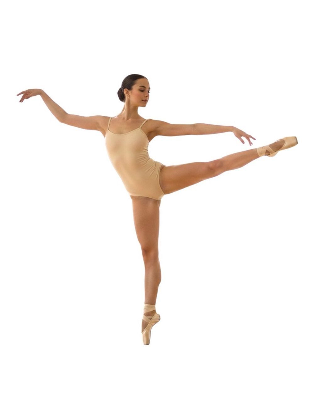 Capezio Nude Cami Leotard TB49C Women’s Medium NWT Ballet Dance